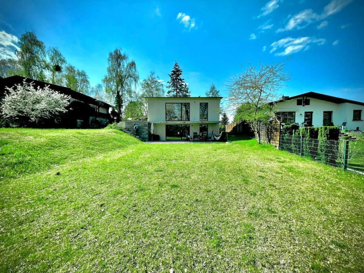 100M2 Fewo Im Haus Am See Mit Garten Bei Potsdam Schwielowsee Ngoại thất bức ảnh