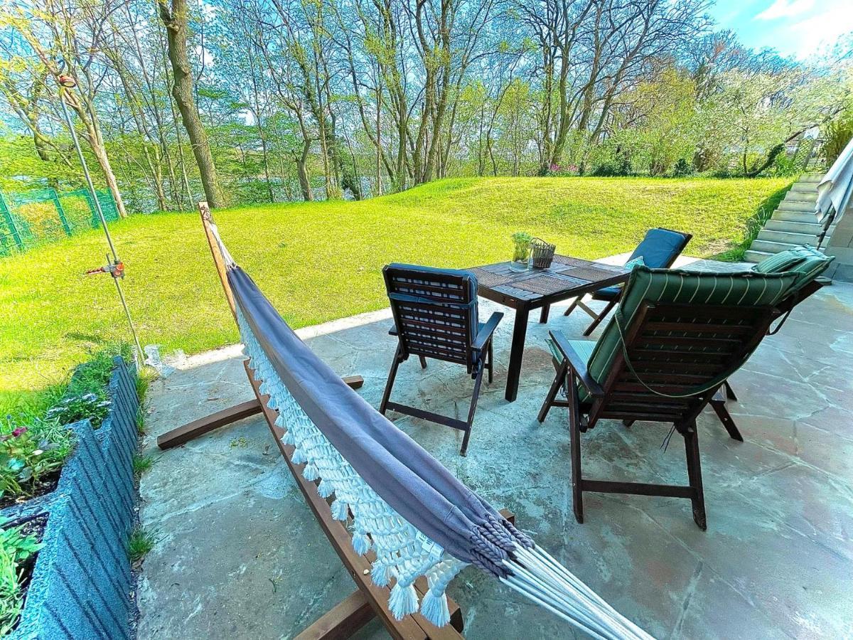 100M2 Fewo Im Haus Am See Mit Garten Bei Potsdam Schwielowsee Ngoại thất bức ảnh