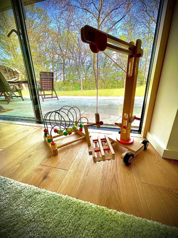 100M2 Fewo Im Haus Am See Mit Garten Bei Potsdam Schwielowsee Ngoại thất bức ảnh