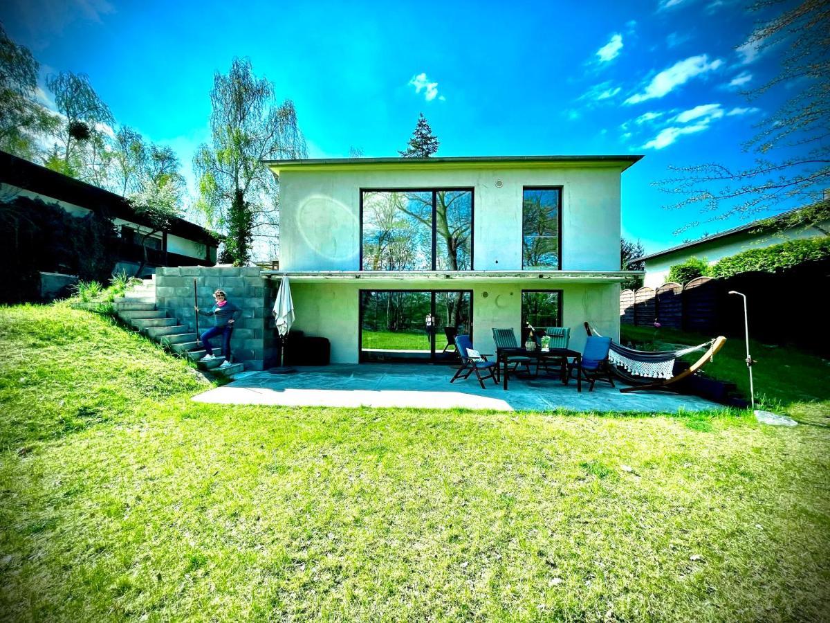 100M2 Fewo Im Haus Am See Mit Garten Bei Potsdam Schwielowsee Ngoại thất bức ảnh